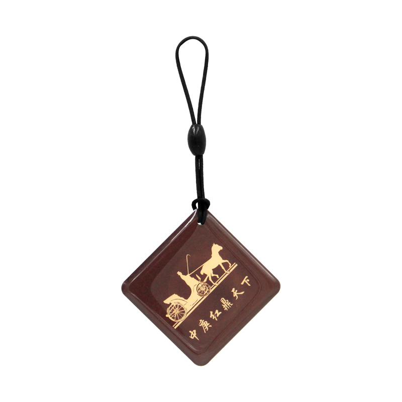 門禁ID滴膠卡RFID滴膠卡鑰匙扣3