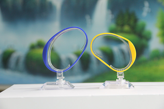 ic腕帶七彩變色蘑菇拍拍燈